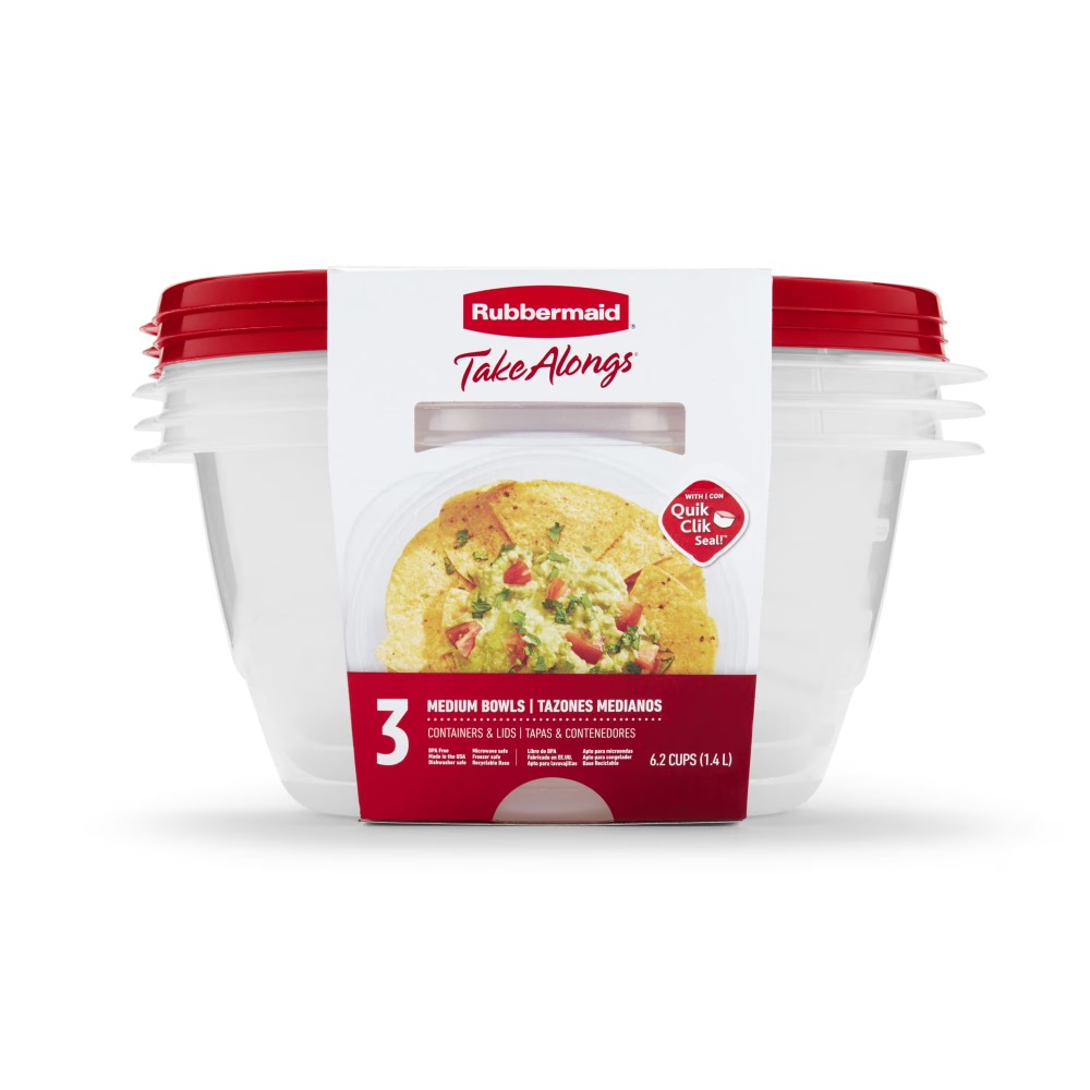 Large Round Food Storage Conta - Food Storage For Pantry recension och pris