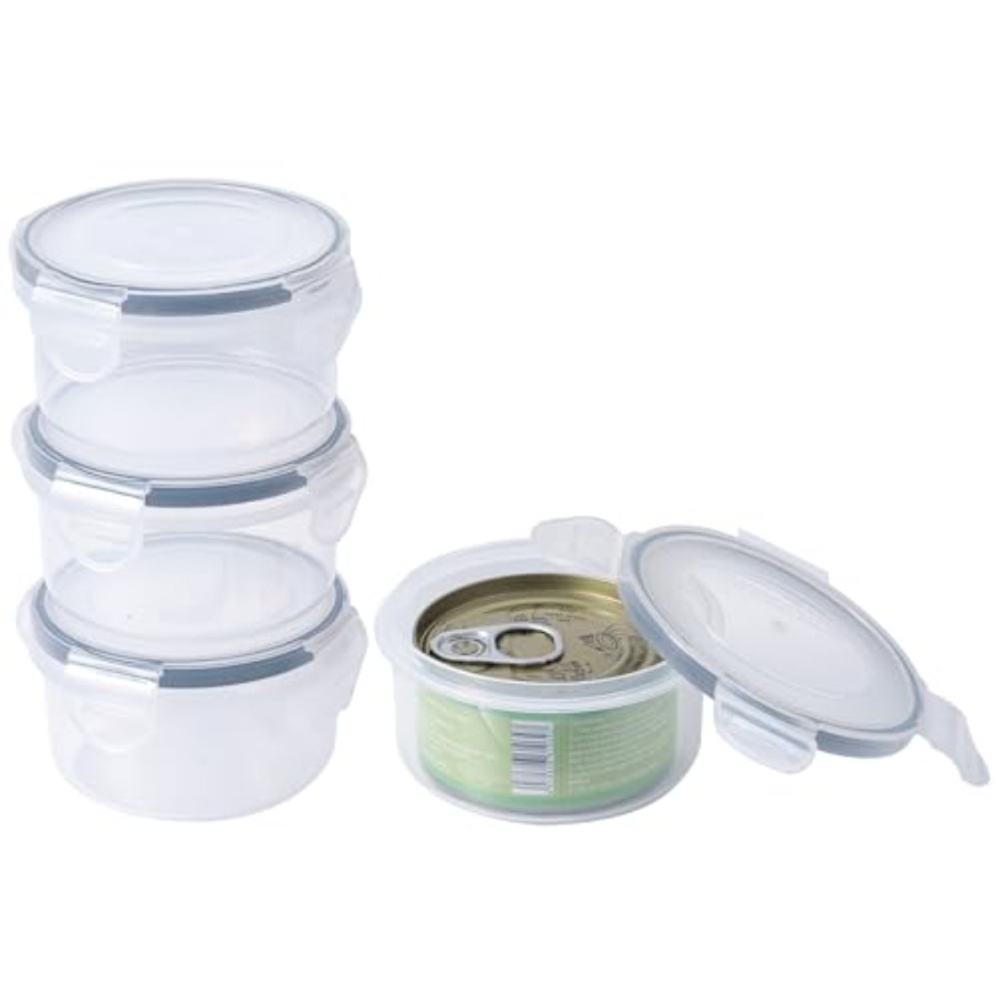 4Pack Cat Can Covers for 3 oz  - Food Storage With Lock recension och pris