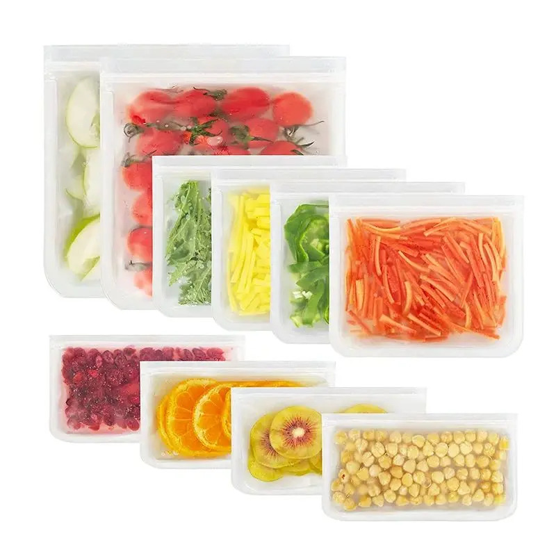 Silicone Food Storage Containe - Food Storage Reusable Bags recension och pris