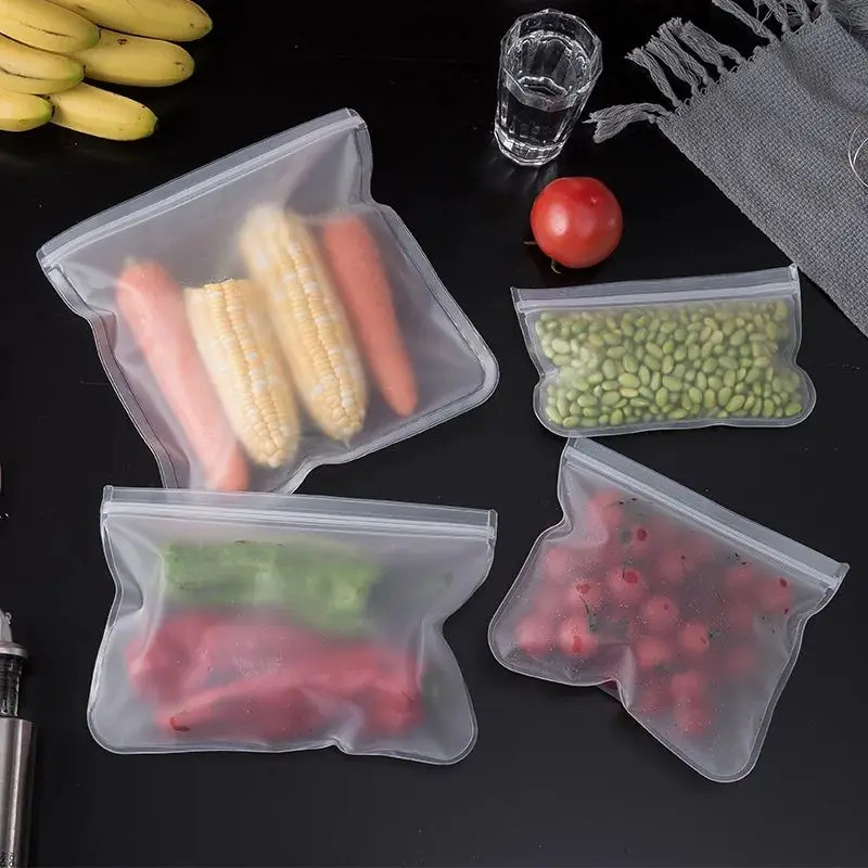 Silicone Food Storage Containe - Food Storage Reusable Bags recension och pris