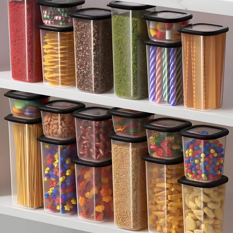 6 Pieces Airtight Food Storage - Food Storage For Pantry recension och pris