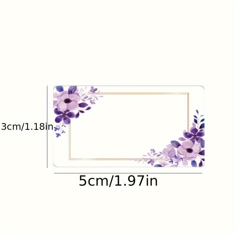2rolls/4rolls Flowers Name Lab - Food Storage Name recension och pris