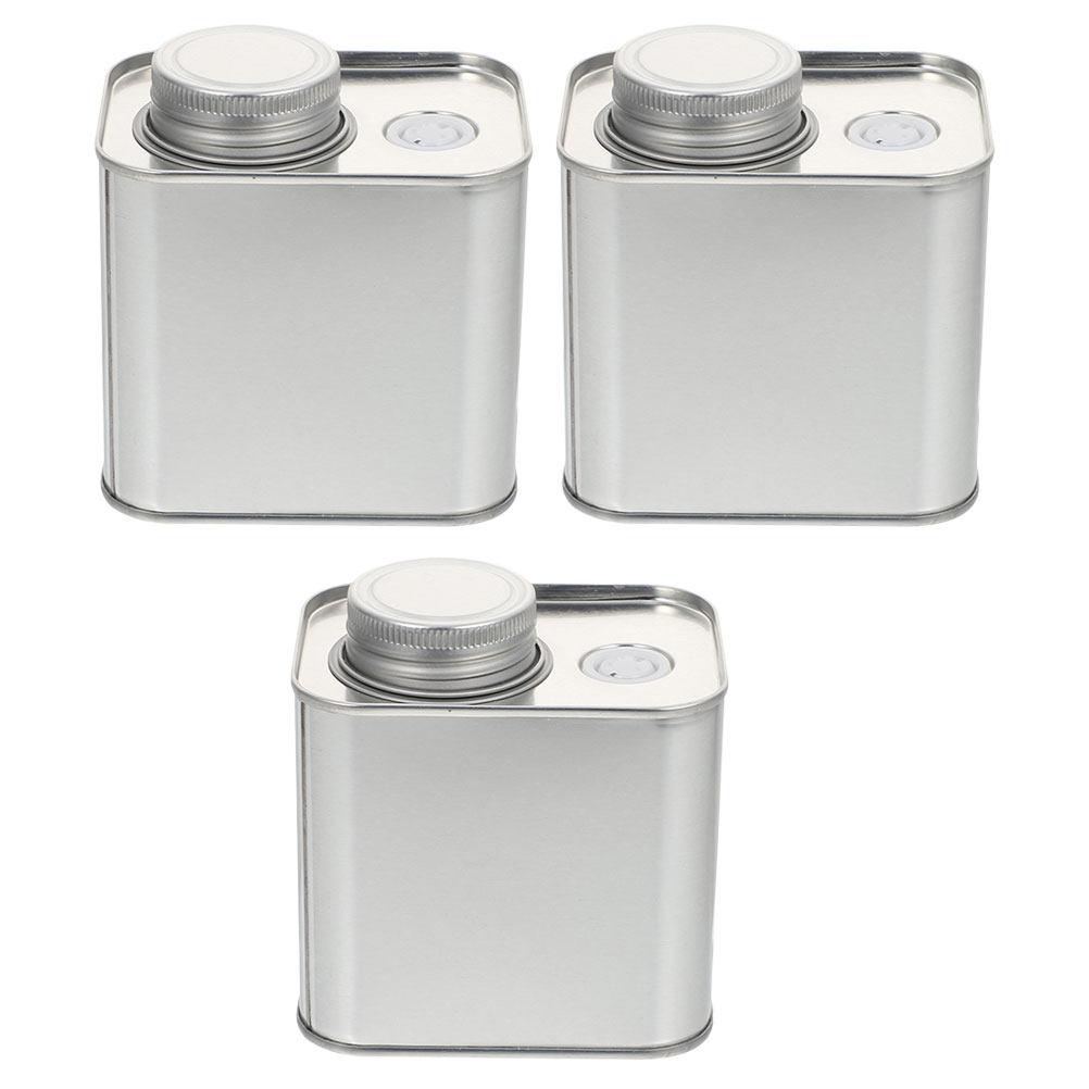 3Pcs Silver Canister Set Coffe - Airtight Cereal Jar recension och pris