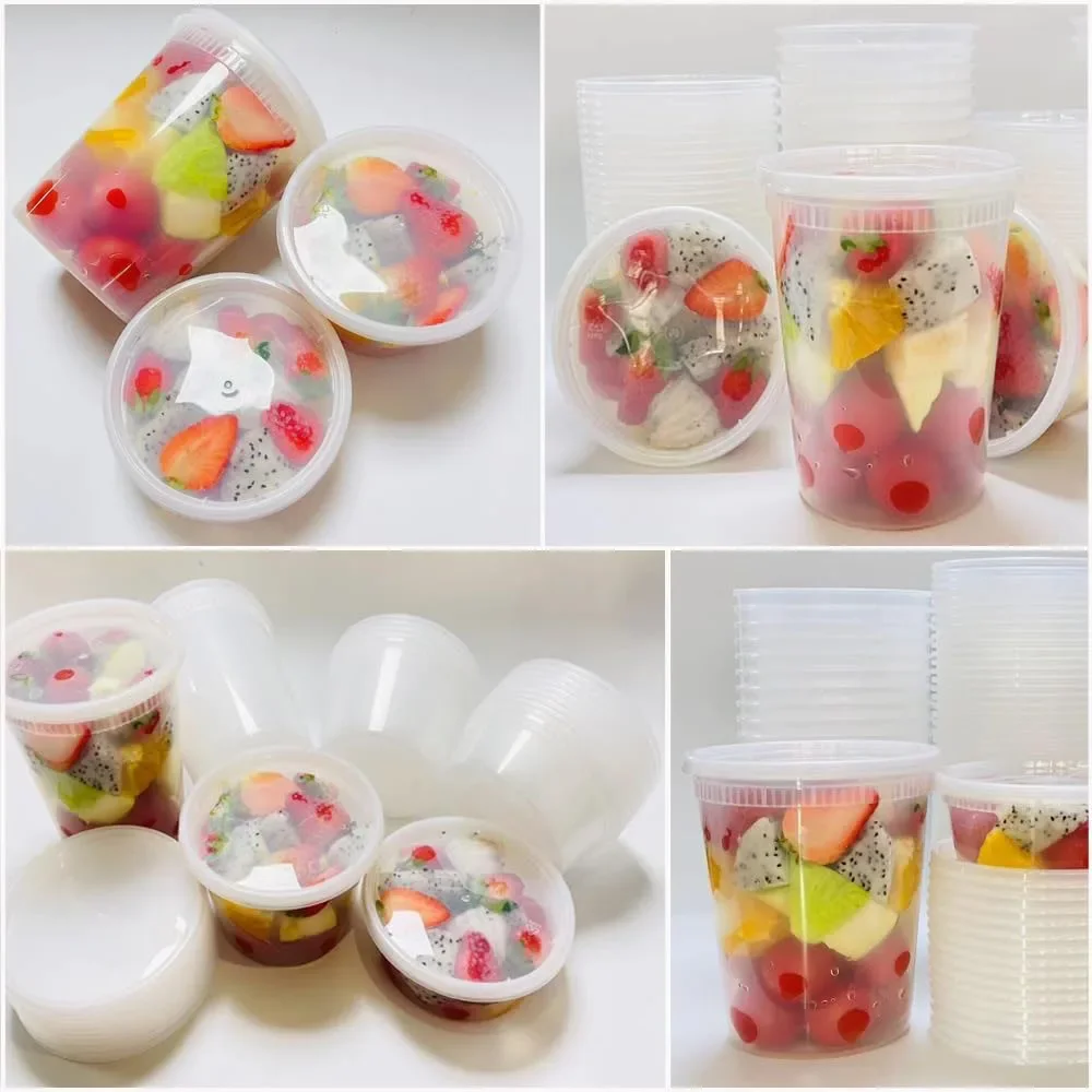 24pcs Deli Food Storage Contai - Food Storage Jars Plastic recension och pris
