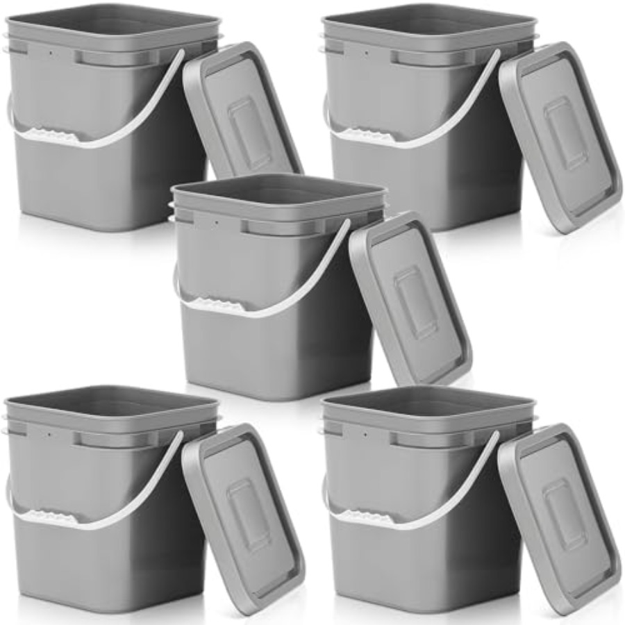 Pcs. Gallon Square Food Grade  - Food Storage For Long Term recension och pris
