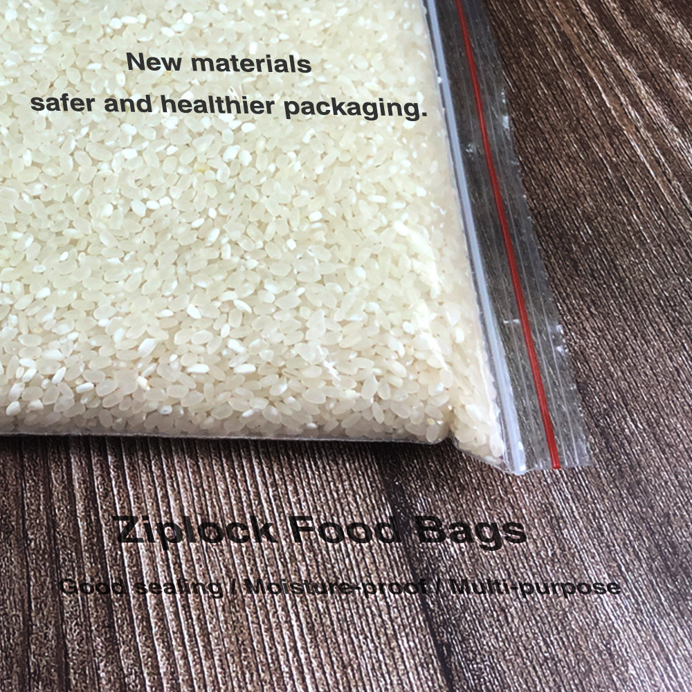 100PCS/Pack Resealable Zip Loc - Food Storage With Lock recension och pris