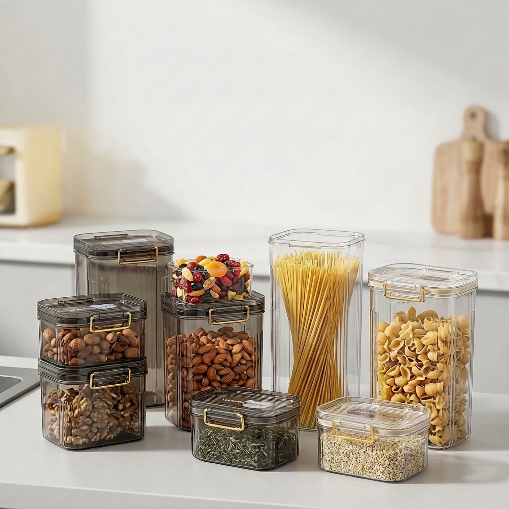 Airtight Food Storage Containe - Airtight Cereal Jar recension och pris