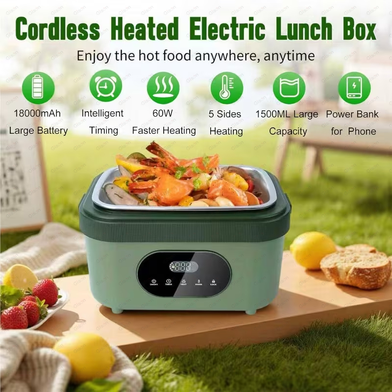 Gison 1.5L Portable Wireless H - Food Storage Warmer recension och pris