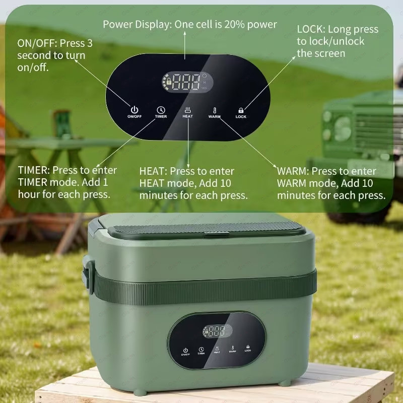 Gison 1.5L Portable Wireless H - Food Storage Warmer recension och pris