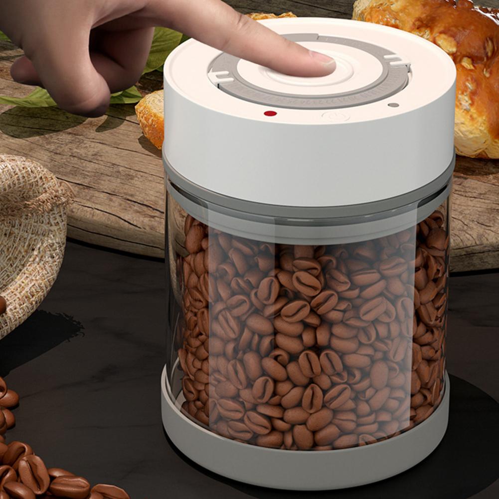 600ml 950ml Electric Vacuum Fo - Airtight Cereal Jar recension och pris