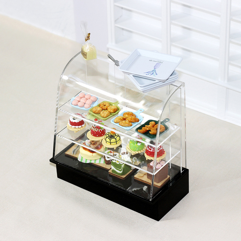 1/12 1/6 Scale Dollhouse Minia - Food Storage In Cabinets recension och pris