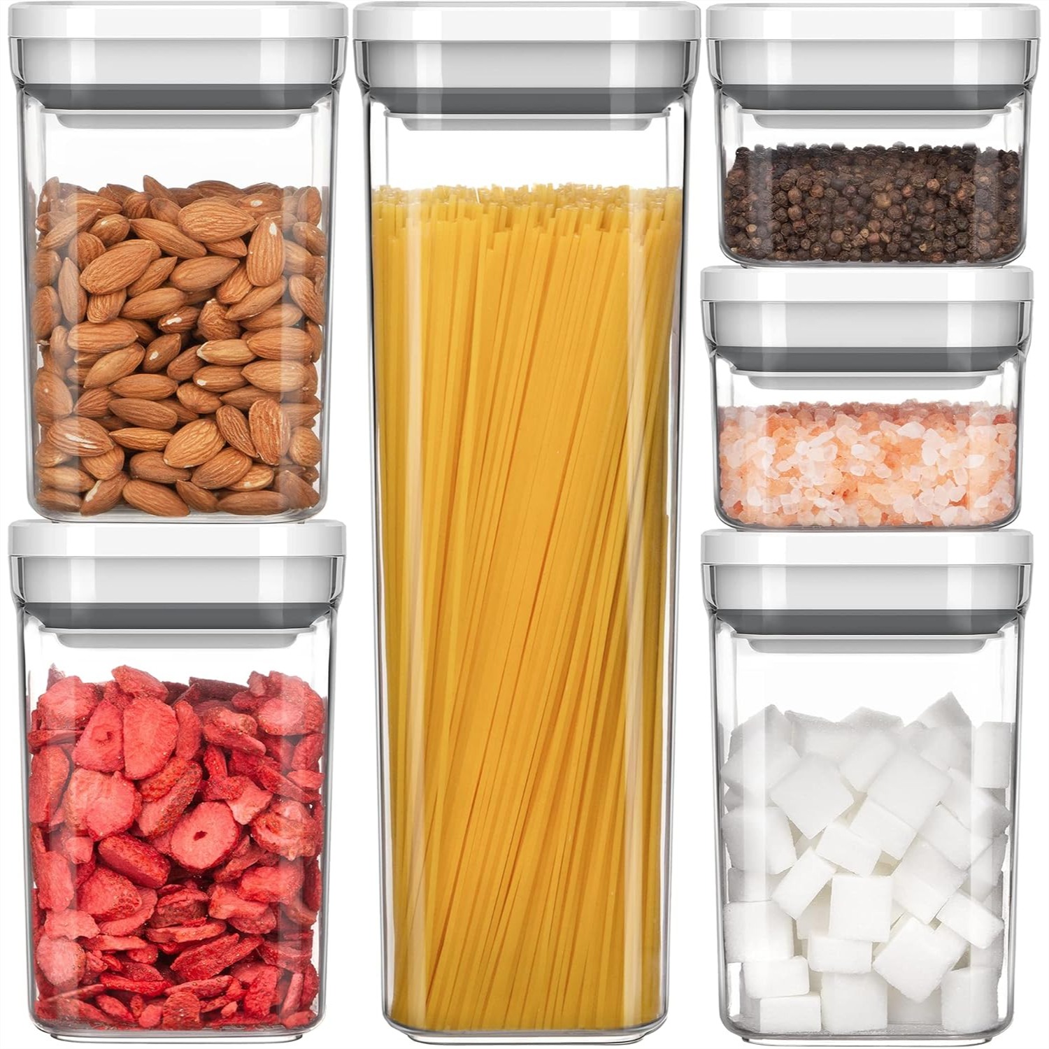 Airtight Food Storage Containe - Food Storage For Pantry recension och pris