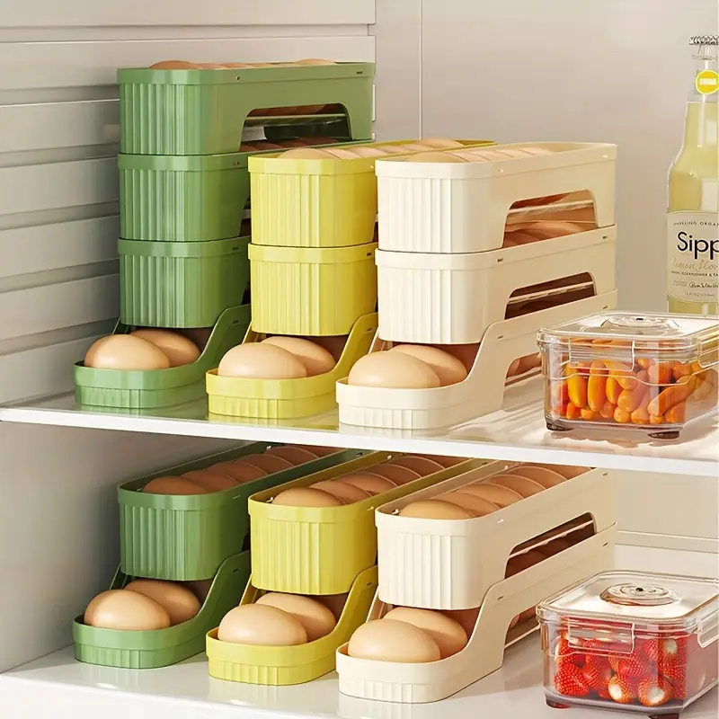 1Pc Detachable Rolling Egg Hol - Egg Storage Holder recension och pris