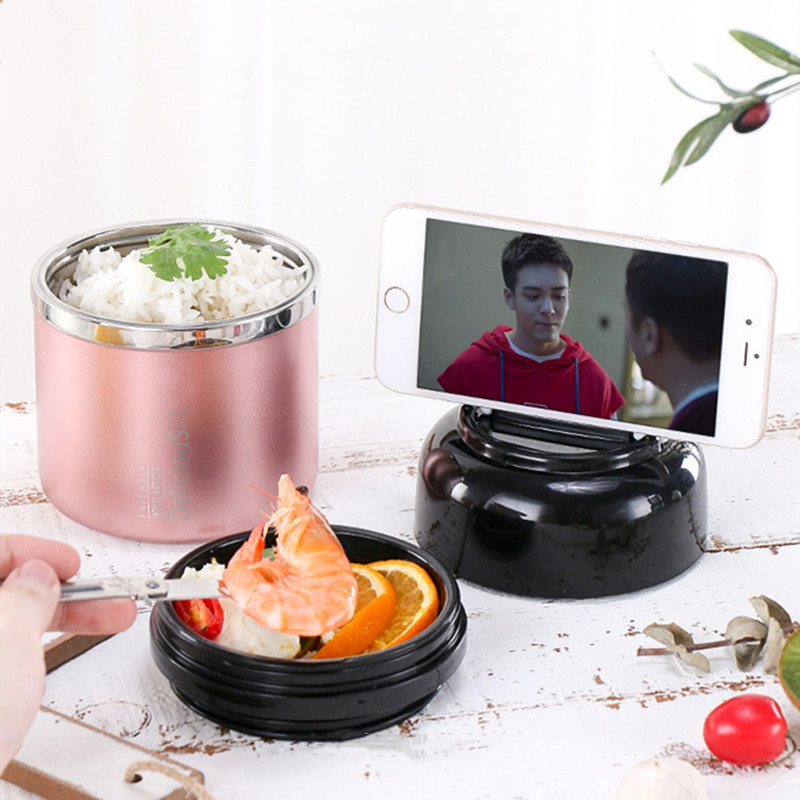 Lunch Box Stainless Steel Ther - Food Storage For Long Term recension och pris