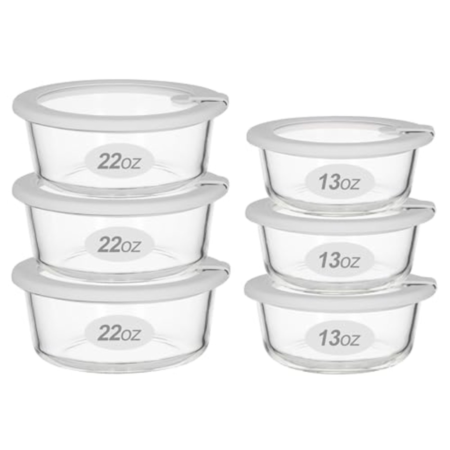 Glass Food Containers with Gla - Food Storage Lidl recension och pris