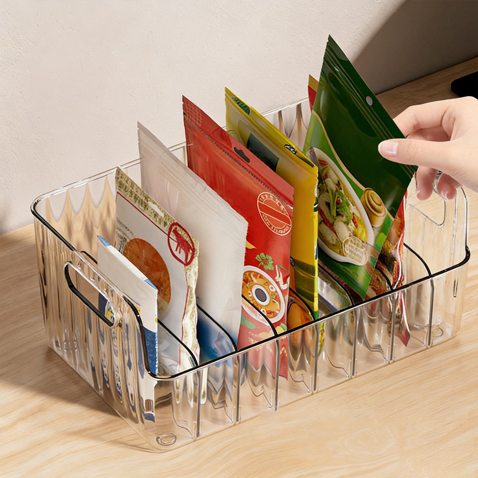 Spices Rack Transparent Divide - Food Storage With Dividers recension och pris