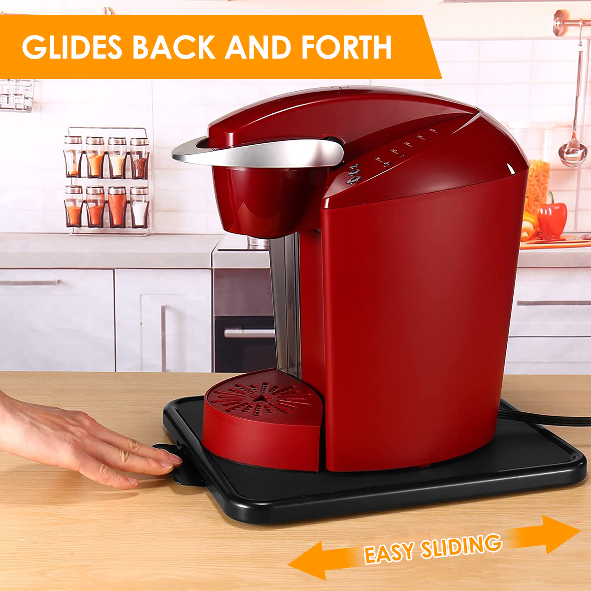 Kitchen Appliance Sliding Tray - Food Storage In Cabinets recension och pris