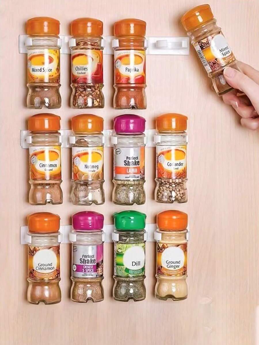 Plastic Kitchen Storage Rack - - Food Storage Jars Plastic recension och pris