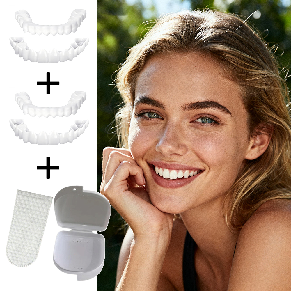 Soft Silicone Safe Veneers, Re - Food Storage Unit recension och pris