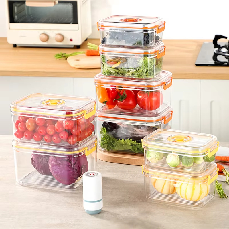 Vacuum Fresh-keeping Box Refri - Food Storage Jars Plastic recension och pris
