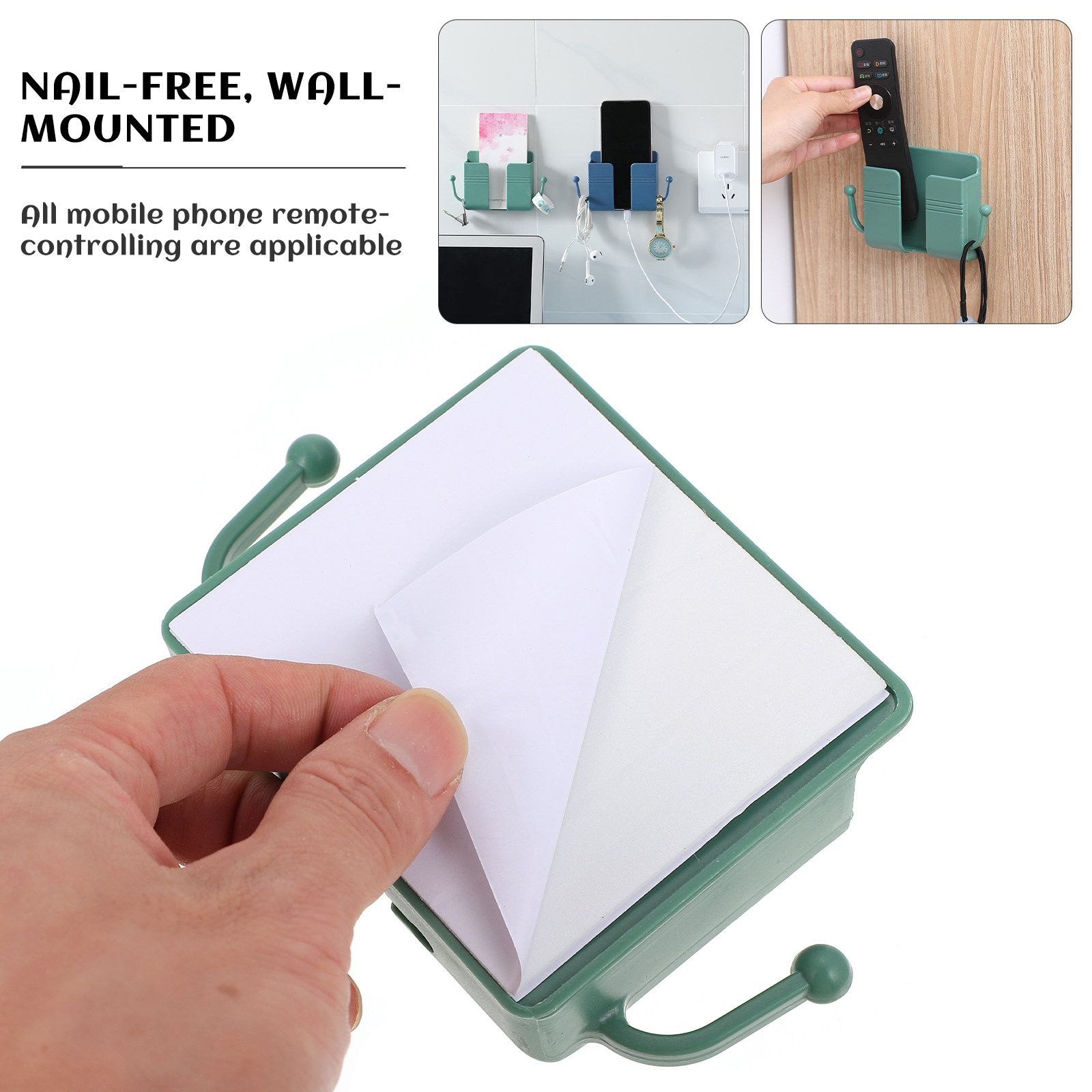 5Pcs Wall-Mounted Remote Contr - Food Storage And Organizer recension och pris