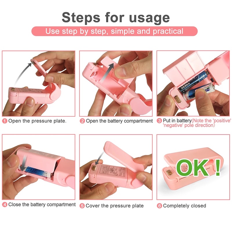 Mini Handheld Heat Sealer, Fas - Food Storage Machine recension och pris