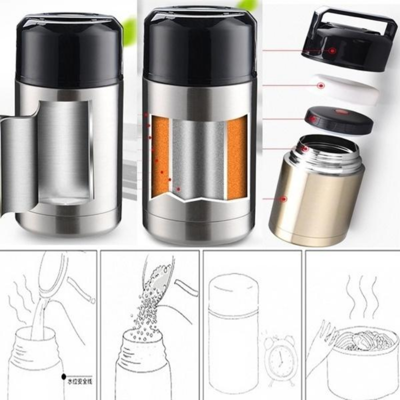 Large Capacity 800ML/1000ML Th - Food Storage Machine recension och pris