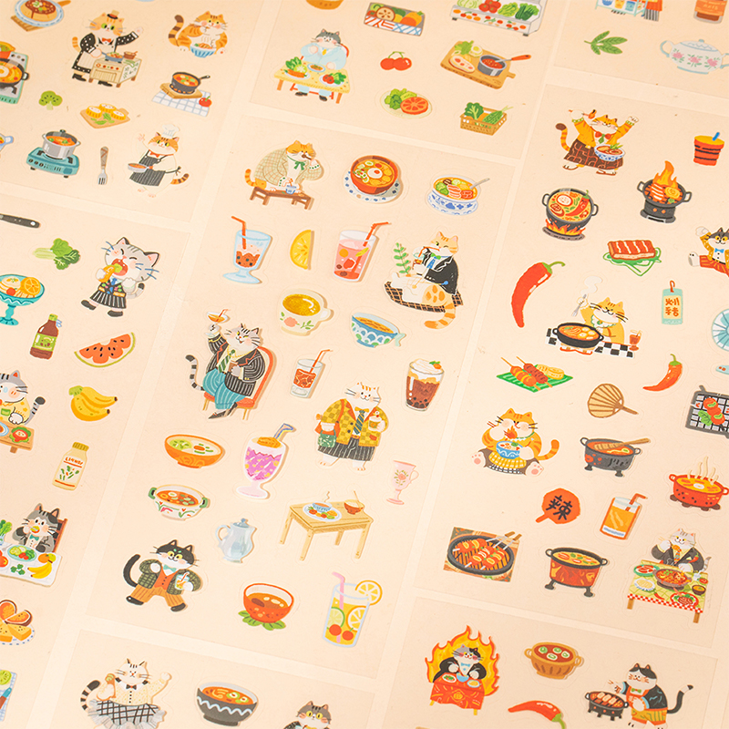 Vibrant Food & Cat Series Stic - Food Storage Journal recension och pris