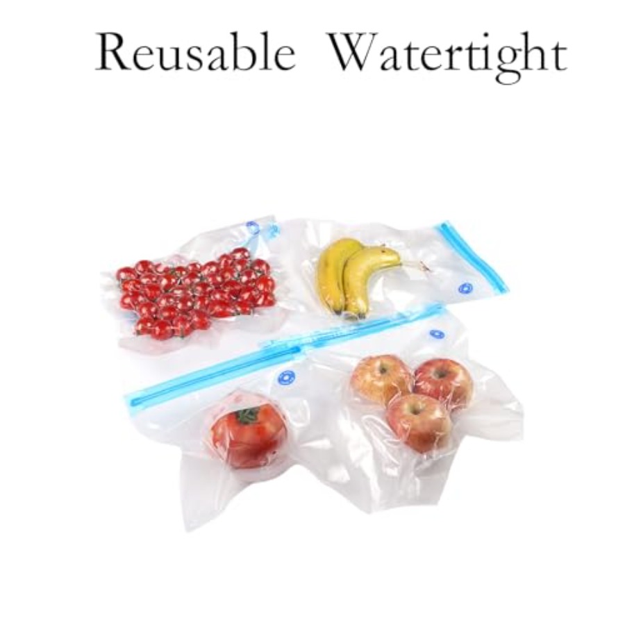 Jipoma 20Pcs 12x13.4 Lnch Reus - Food Storage Reusable Bags recension och pris