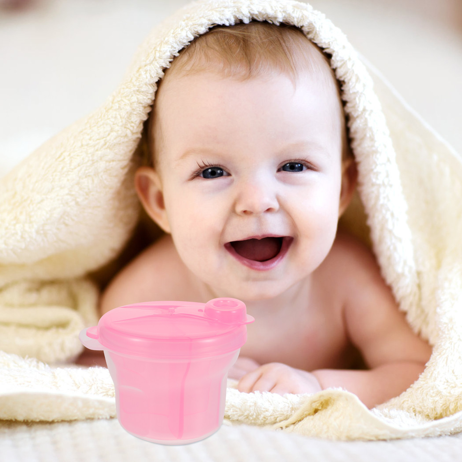 4Pcs Milk Powder Dispenser Rot - Food Storage Baby recension och pris