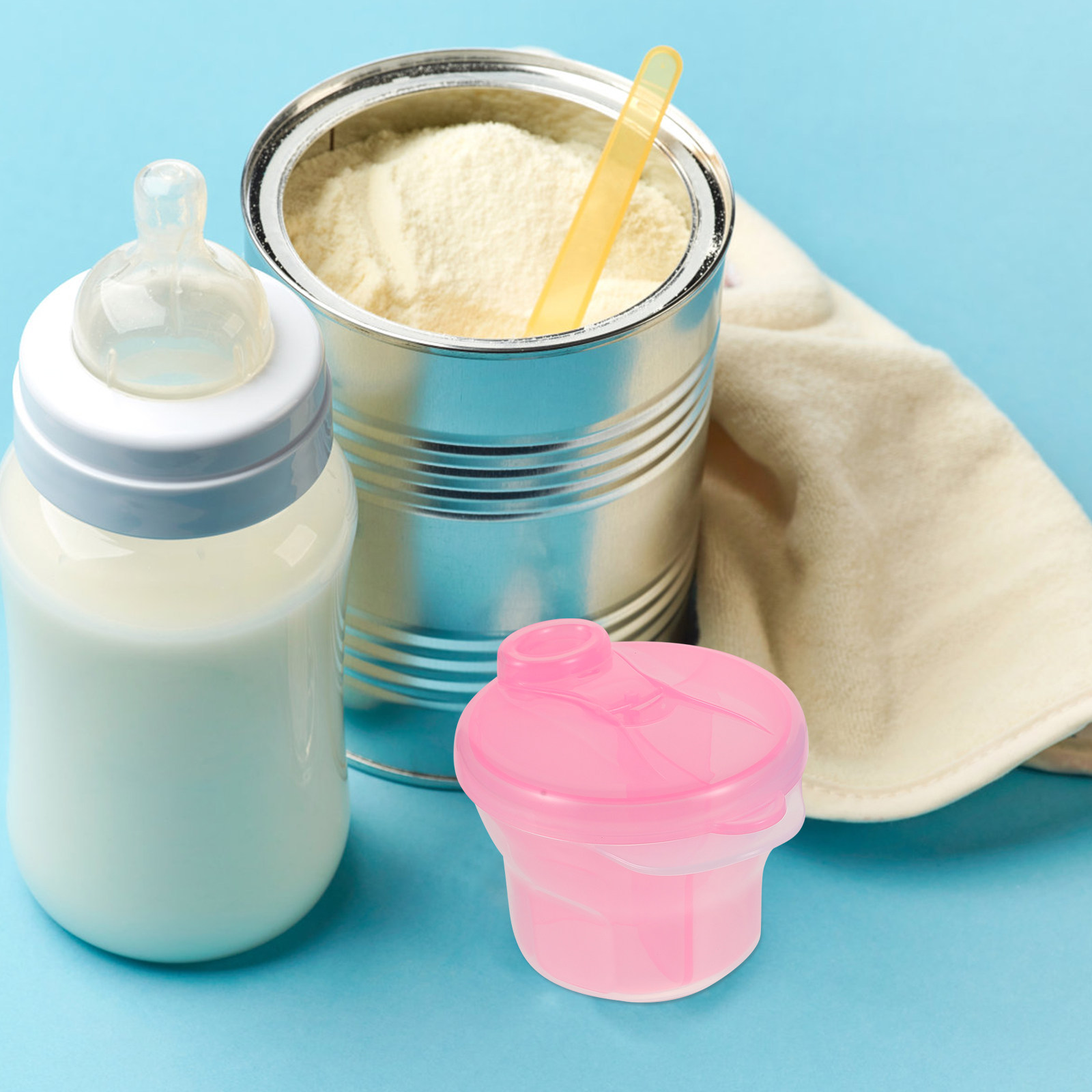 4Pcs Milk Powder Dispenser Rot - Food Storage Baby recension och pris