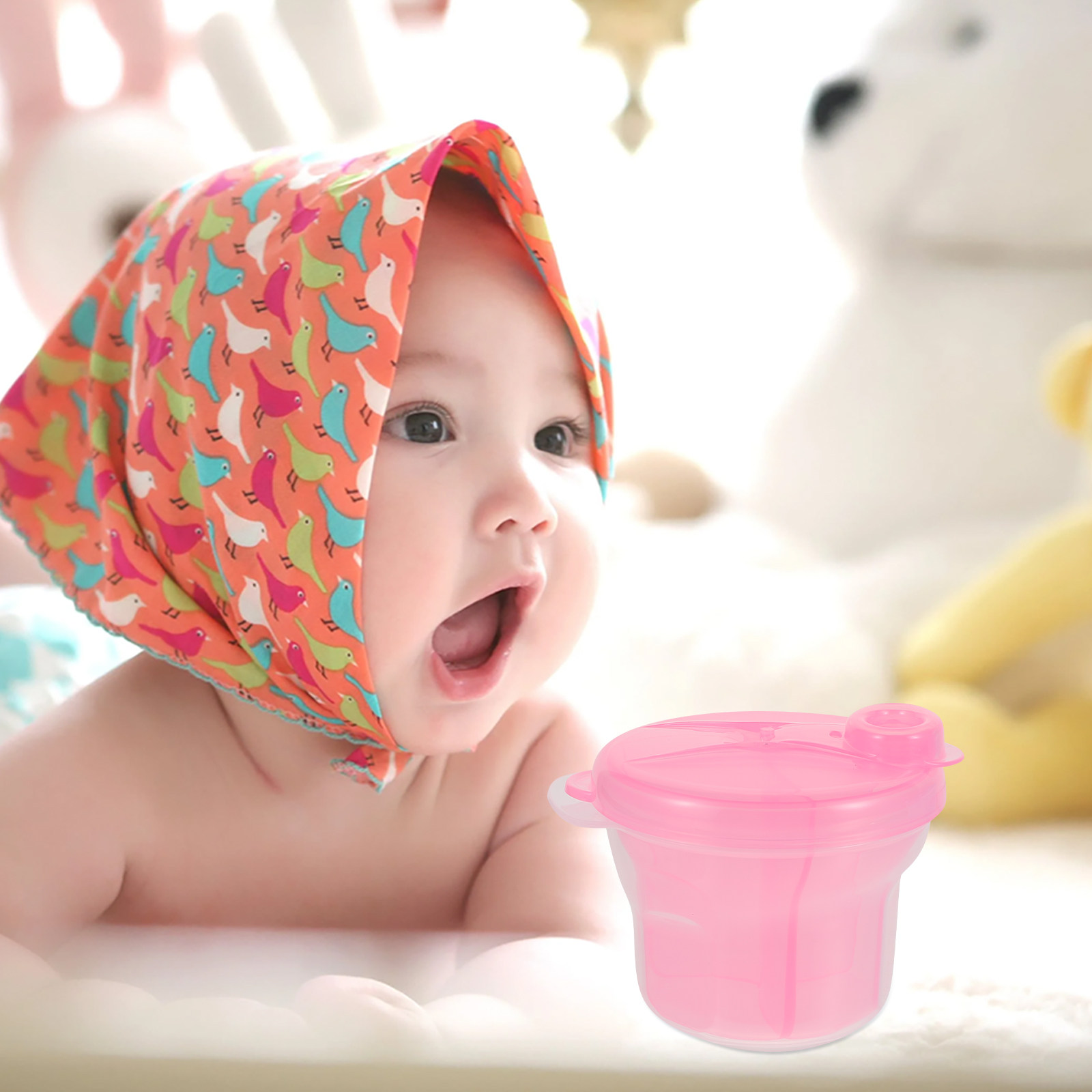 4Pcs Milk Powder Dispenser Rot - Food Storage Baby recension och pris