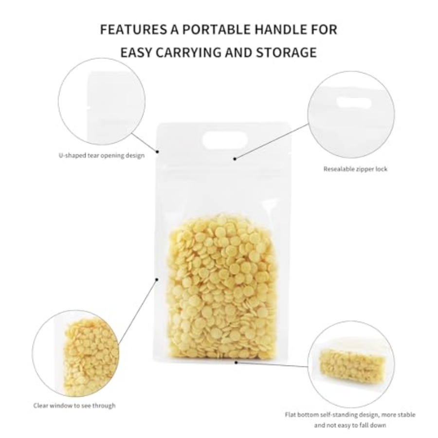 00 Pack Resealable Bags, 5.5x9 - Food Storage With Lock recension och pris