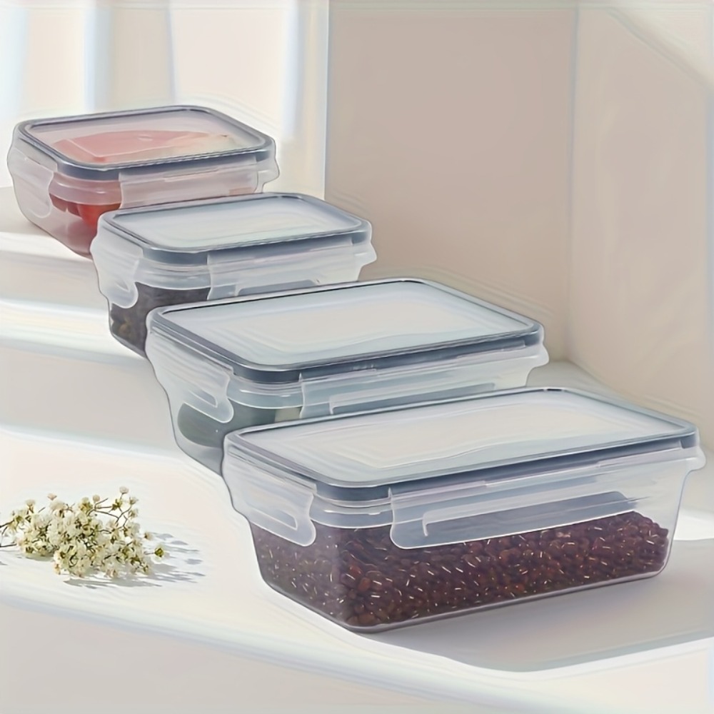 Set BPA-Free Airtight Food Con - Food Storage Jars Plastic recension och pris