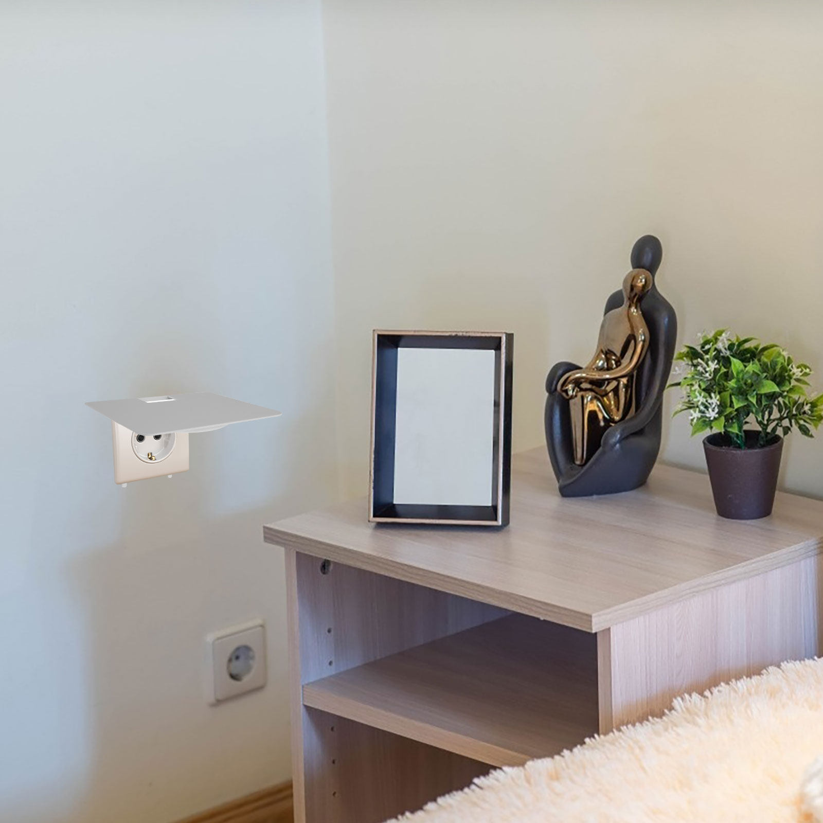 Outlet Shelf Wall Holder Detac - Food Storage And Organizer recension och pris
