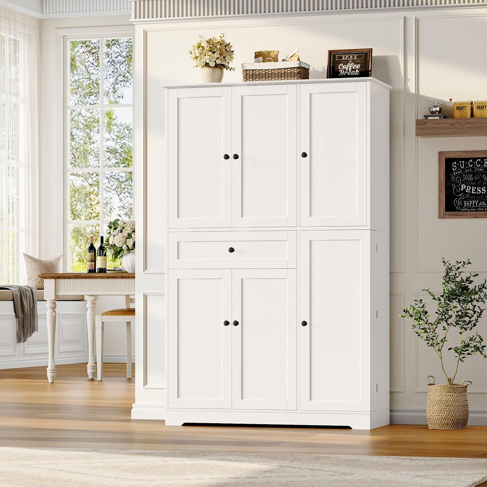 68 Tall Kitchen Pantry Storage - Food Storage In Cabinets recension och pris