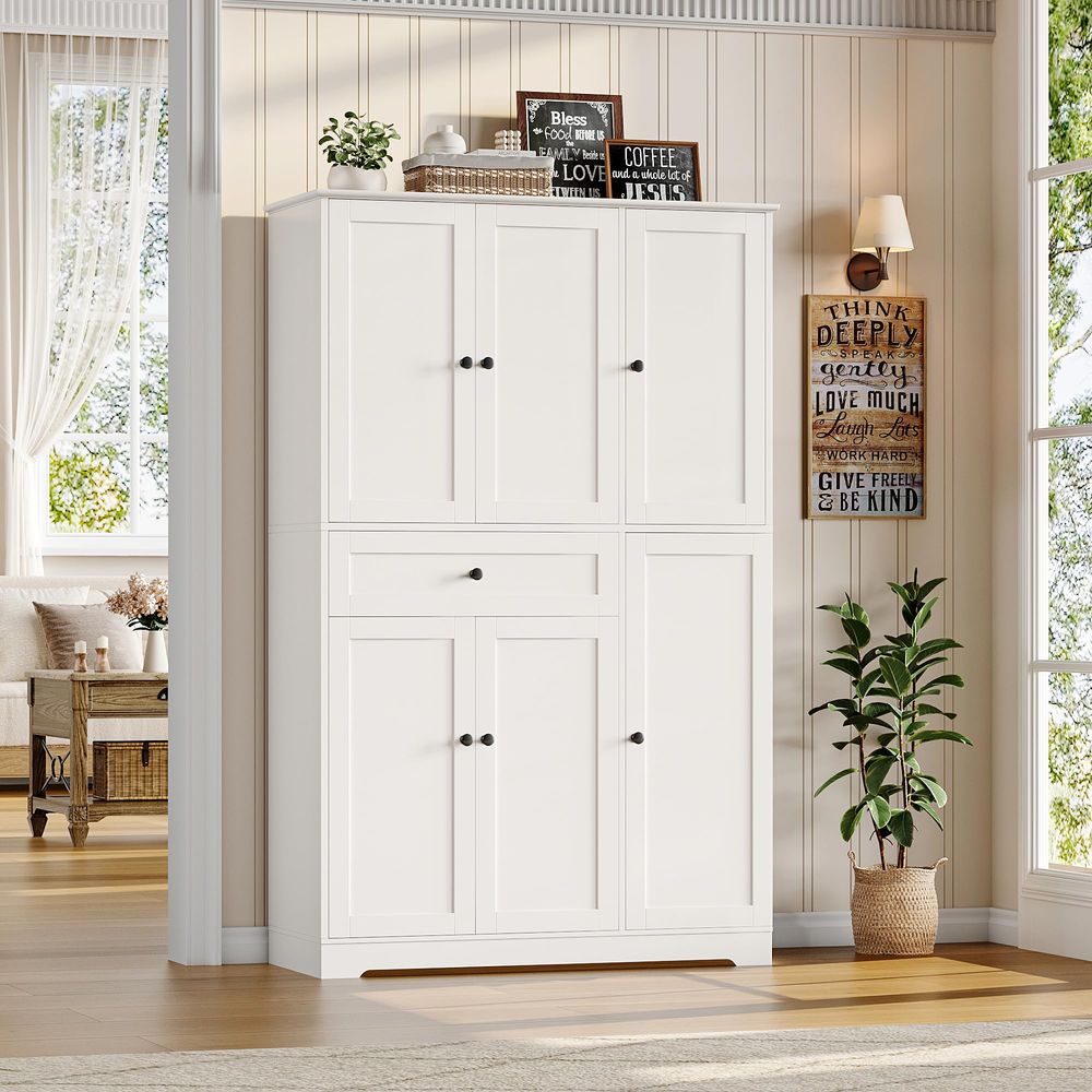 68 Tall Kitchen Pantry Storage - Food Storage In Cabinets recension och pris