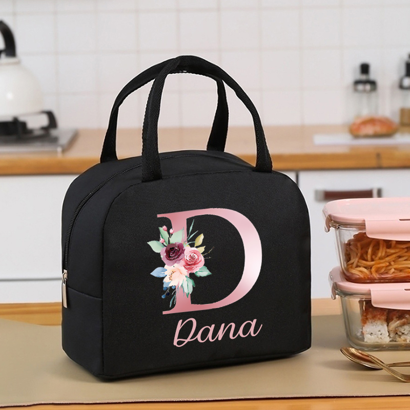 Custom Name Lunch Bag Handle I - Food Storage Name recension och pris