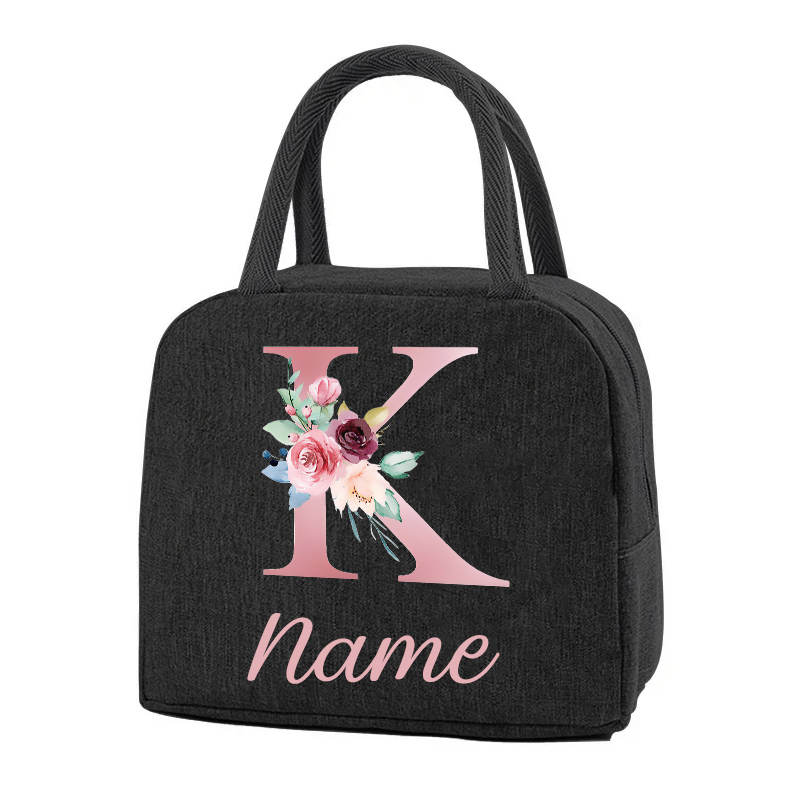 Custom Name Lunch Bag Handle I - Food Storage Name recension och pris