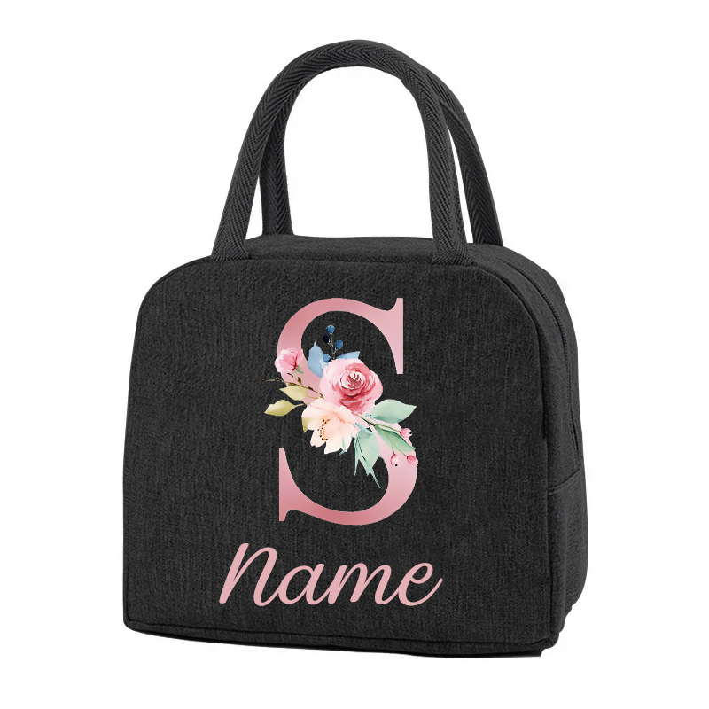 Custom Name Lunch Bag Handle I - Food Storage Name recension och pris