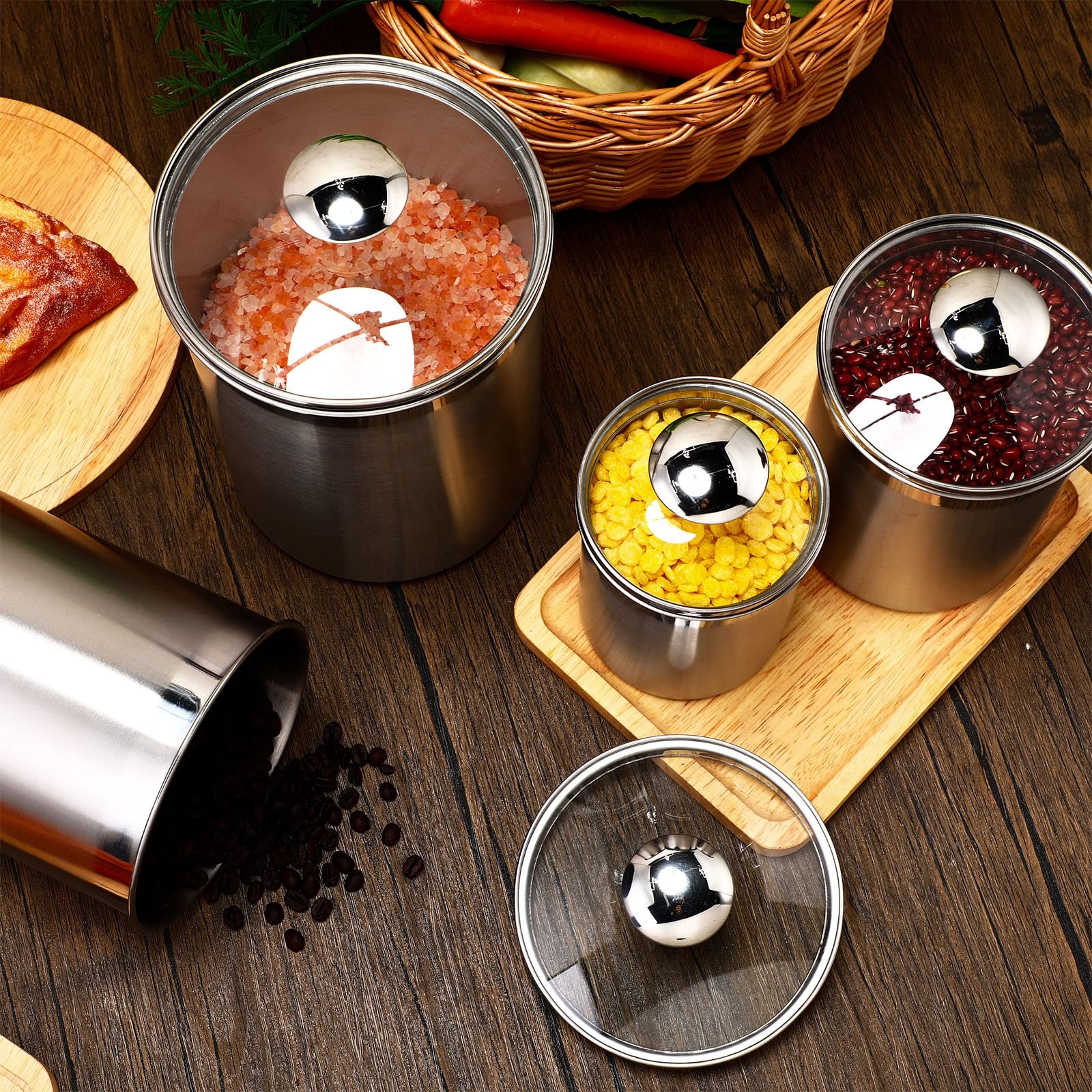 Food Storage Containers Tea Co - Food Storage Canister recension och pris