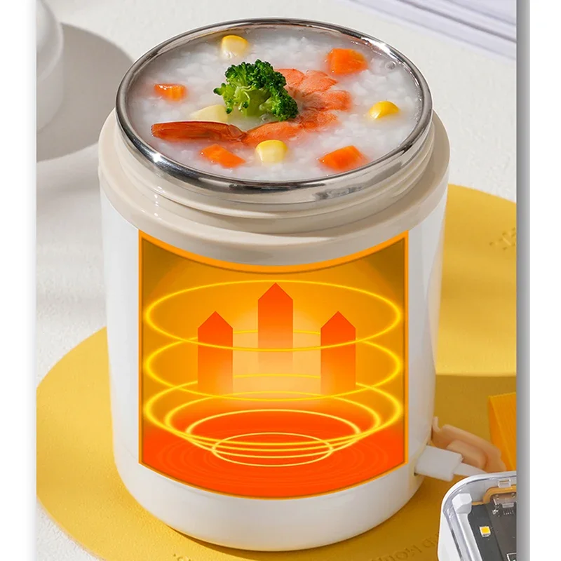 600ML USB Electric Heating Lun - Food Storage Warmer recension och pris