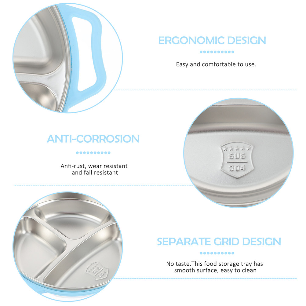 Divided Food Stainless Steel K - Food Storage With Dividers recension och pris