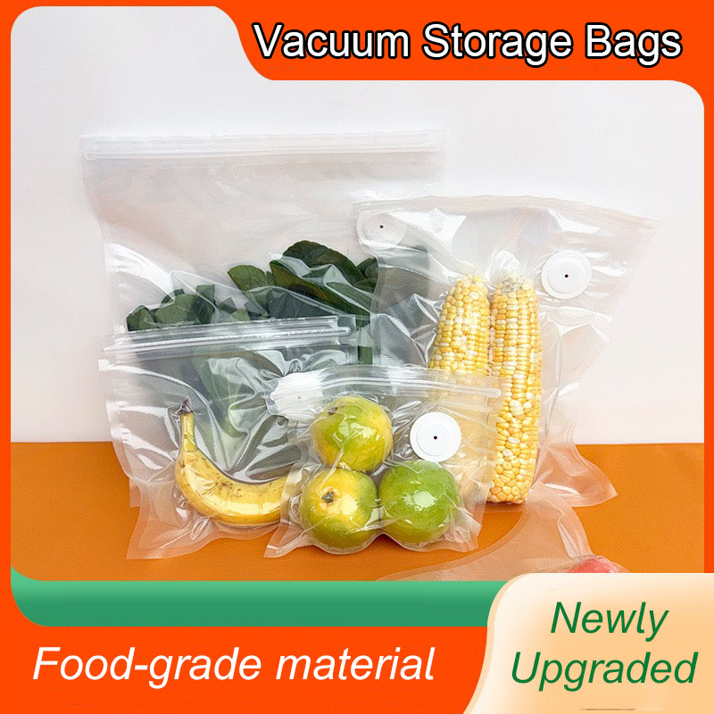 New Reusable Air Vacuum Storag - Food Storage Reusable Bags recension och pris