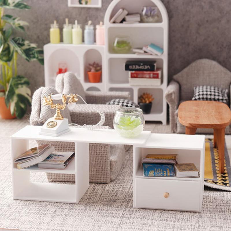 1Pcs 1/12 Dollhouse Storage Ca - Food Storage Cabinet recension och pris
