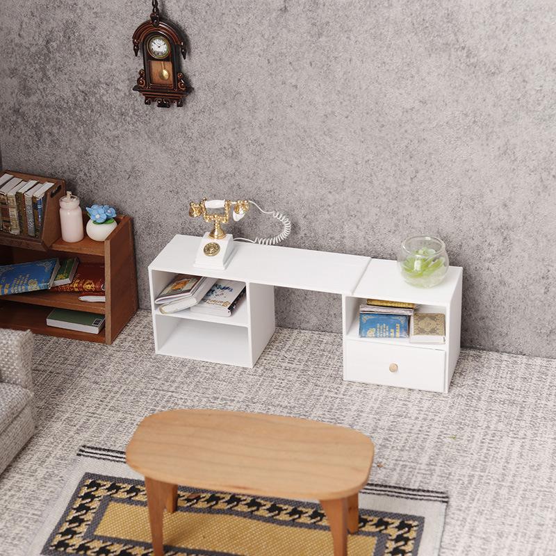1Pcs 1/12 Dollhouse Storage Ca - Food Storage Cabinet recension och pris