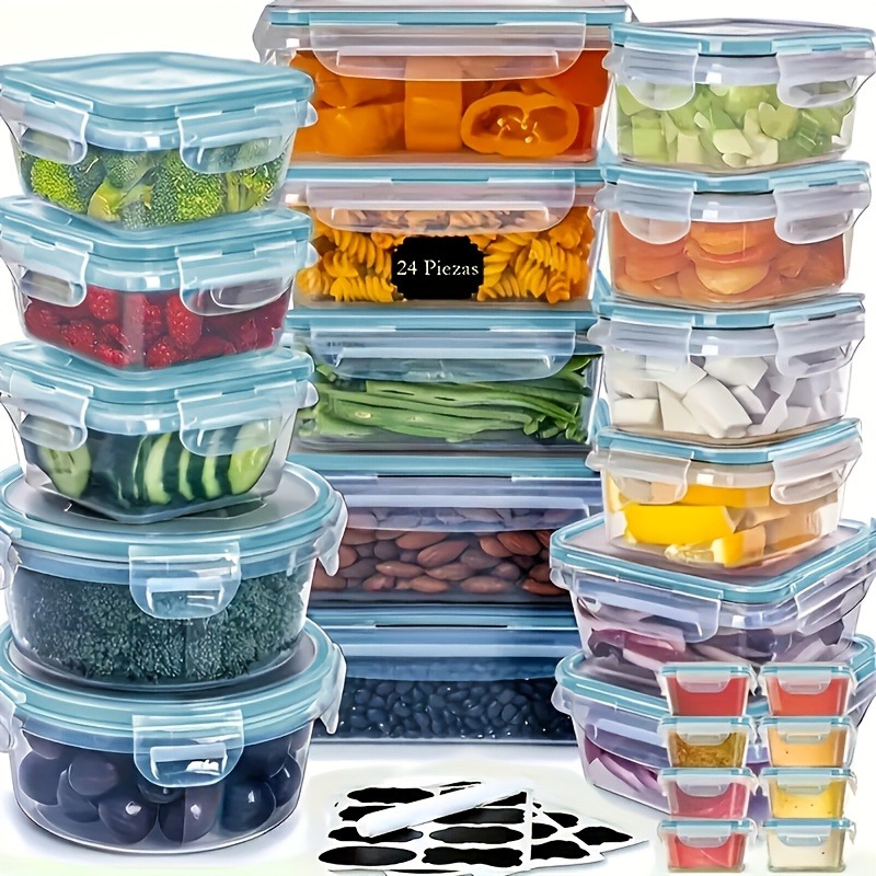 48PCS BPA-Free Food Storage Se - Food Storage And Preservation recension och pris