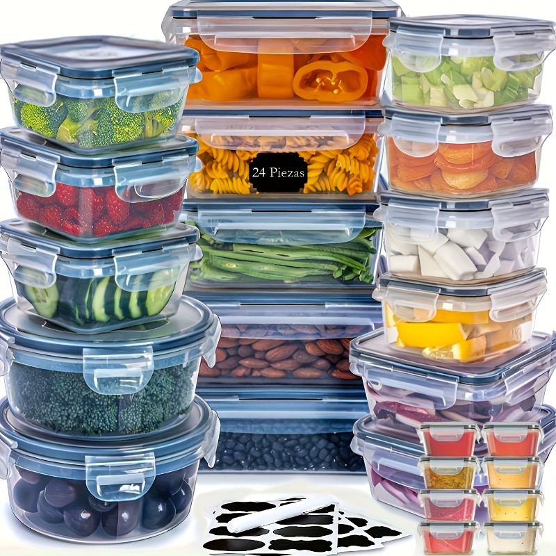 48PCS BPA-Free Food Storage Se - Food Storage And Preservation recension och pris