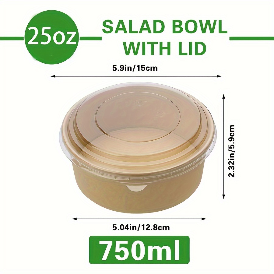 25Oz/750Ml 25/50 Pack Paper Bo - Food Storage And Organizer recension och pris