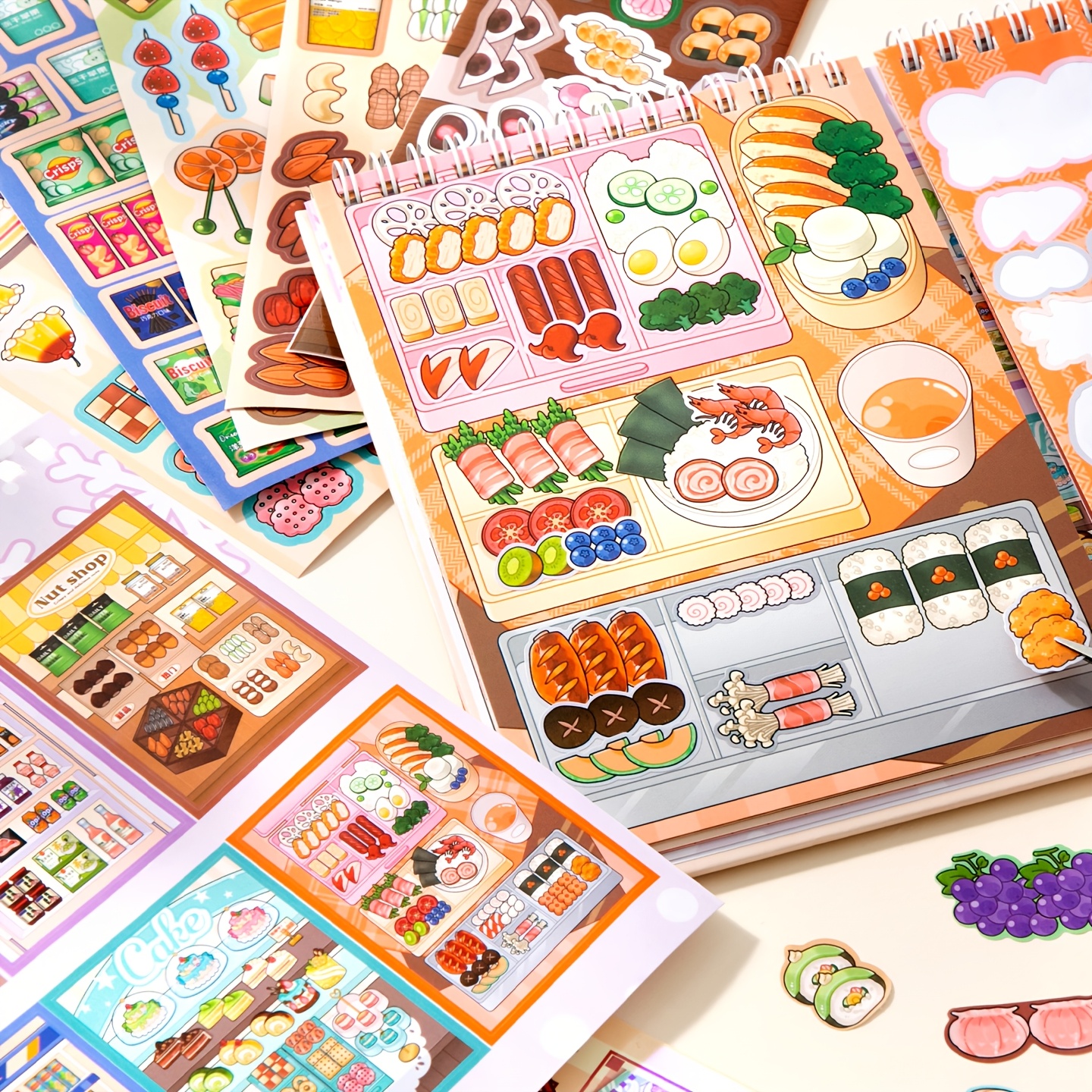 Cute Food Storage Sticker Book - Food Storage Journal recension och pris